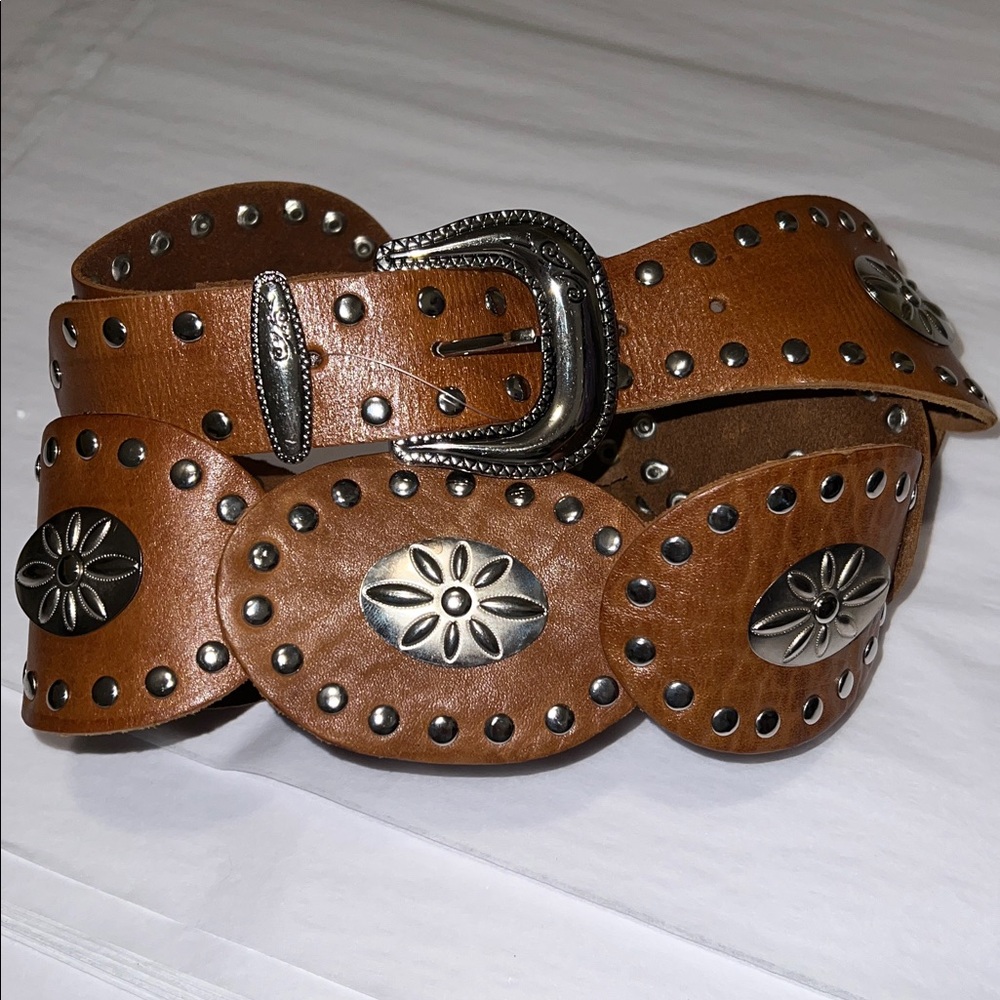 NWTS Z&L EUROPE CONCHO WESTERN BELT (M/L) - Picture 4 of 11